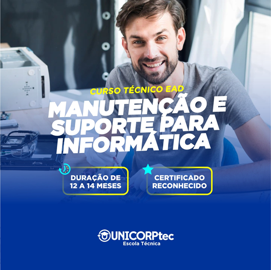 Técnico em Suporte e Manutenção para Informática